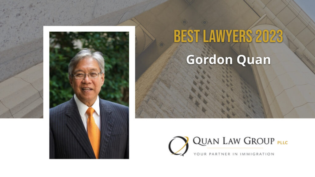 Gordon Quan Best Lawyers 2023 Award