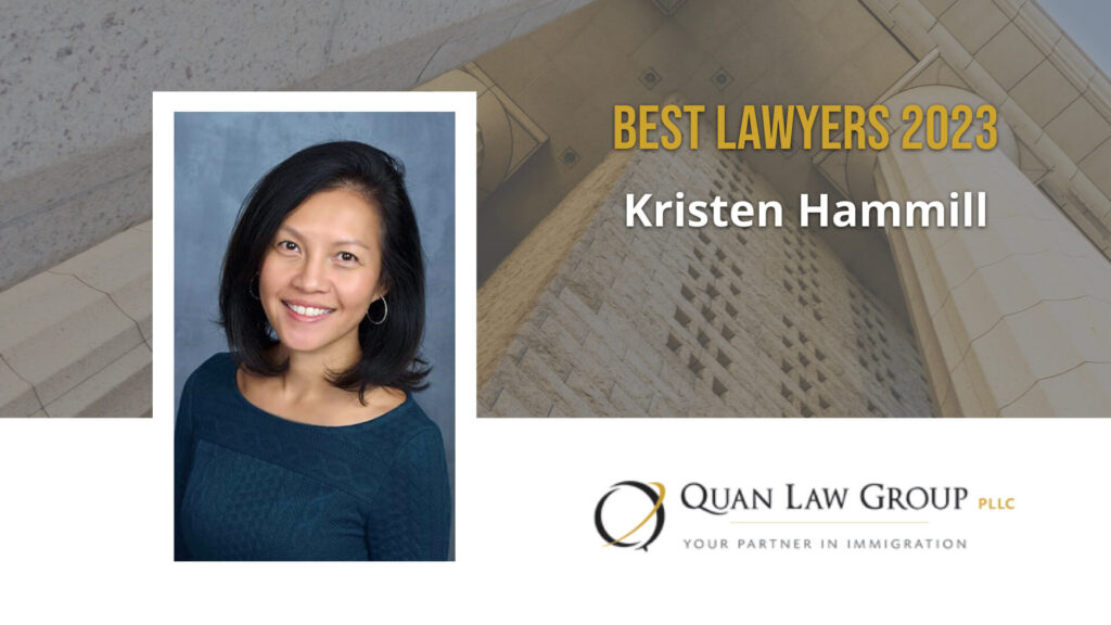 Kristin Quan Hammill Best Lawyers 2023 Award